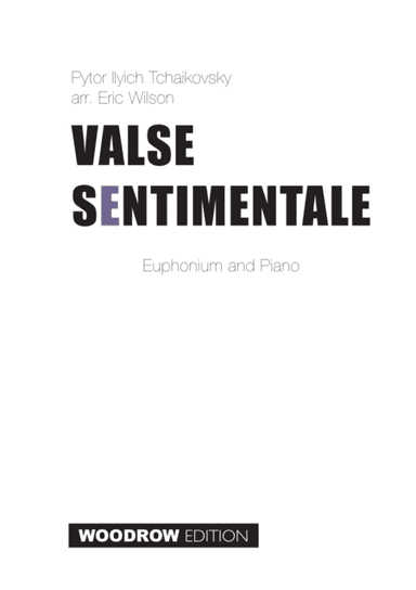 Valse Sentimentale (arr. Eric Wilson)