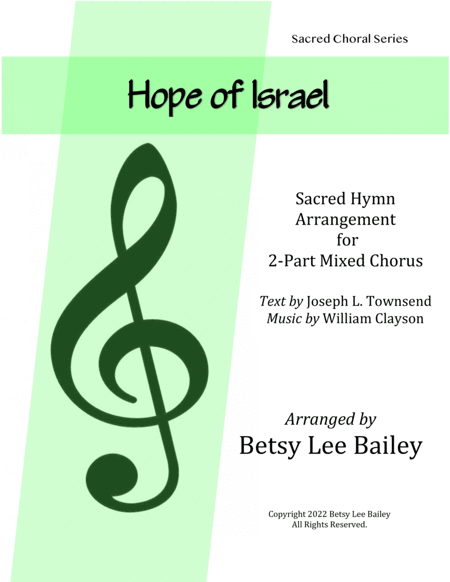 Hope of Israel (arr. Betsy Lee Bailey)