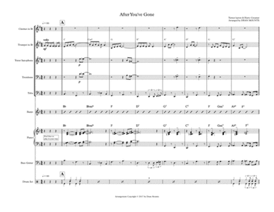 After You've Gone (arr. Dean Mounts)