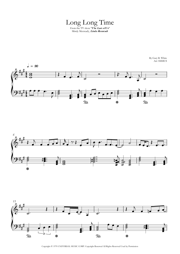 Long Long Time (arr. SMMUS)