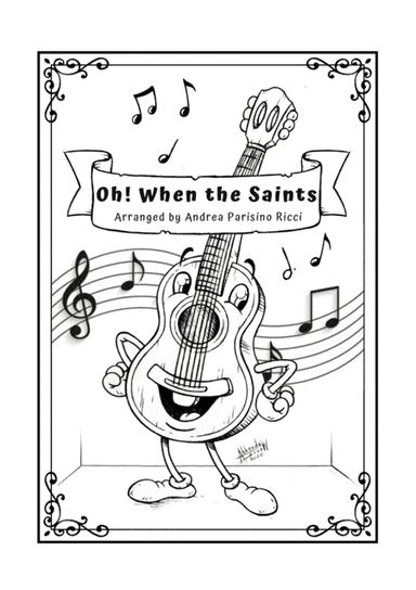 Oh! When the Saints - Easy Guitar Fingerstyle Song (arr. Andrea Parisino Ricci)