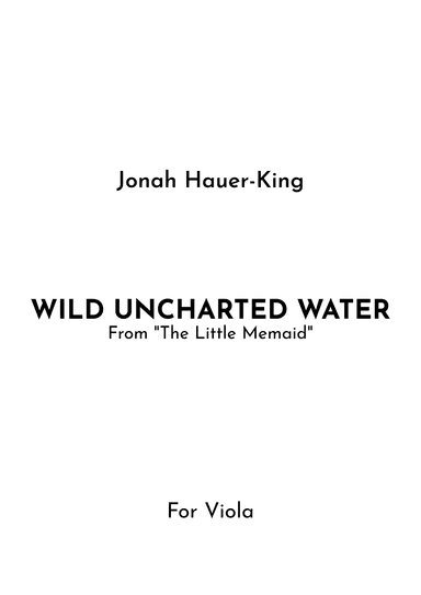 Wild Uncharted Waters (arr. Jireh J.)