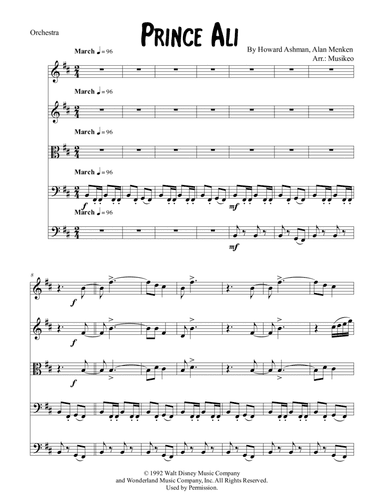 Prince Ali (arr. Musikeo)