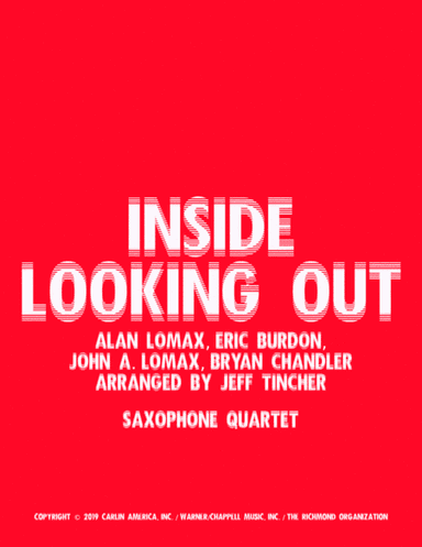 Inside - Looking Out (rosie) (arr. Jeff Tincher)