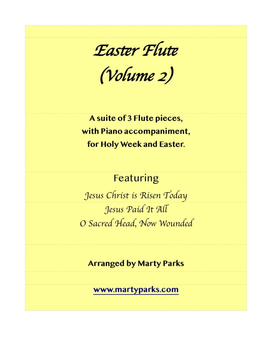 Easter Flute (Volume 2) (arr. Marty Parks)
