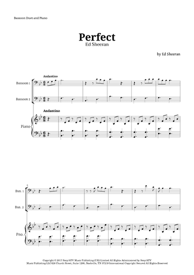 Perfect (arr. Langanho)