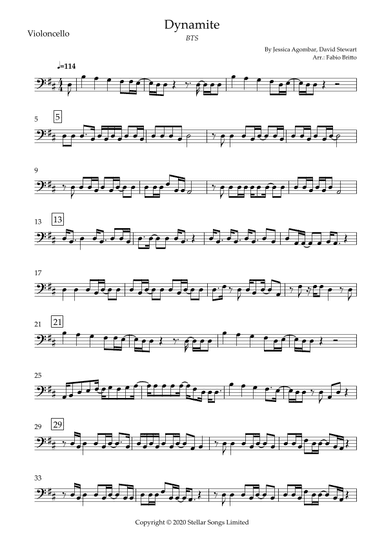 Dynamite (arr. Fabio Britto)