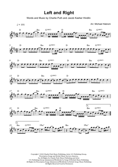 Left And Right (arr. Michael Habrom)
