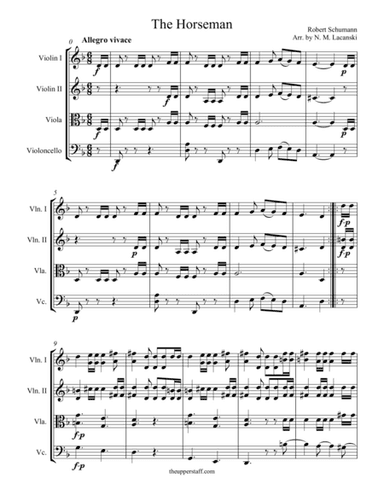 The Horseman (arr. Nick Lacanski)