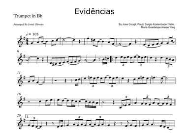 Evidencias (arr. Josiel Oliveira)