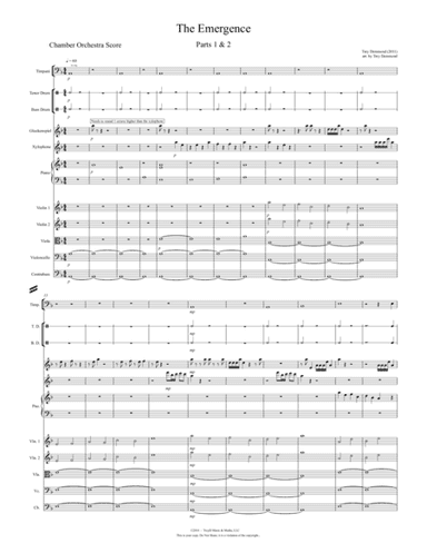 The Emergence, Parts 1 & 2 (arr. Trey Demmond)