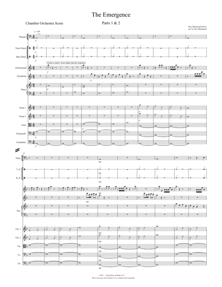 The Emergence, Parts 1 & 2 (arr. Trey Demmond)