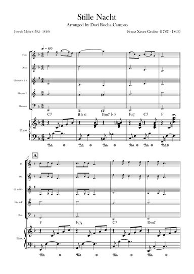 Stille Nacht (arr. Davi Rocha Campos)
