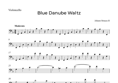 Blue Danube Waltz (arr. Alex Nunes Rodrigues)