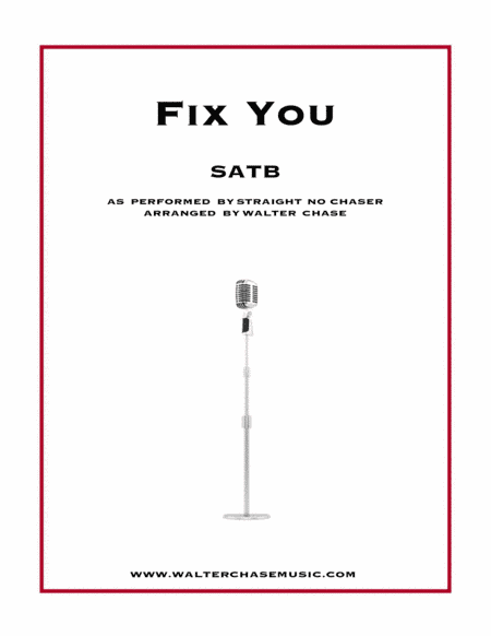 Fix You (arr. Walter Chase)