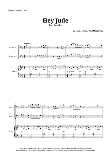 Hey Jude (arr. Langanho)