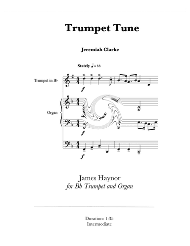 Hornpipe for Bb Trumpet and Organ (arr. James Haynor)