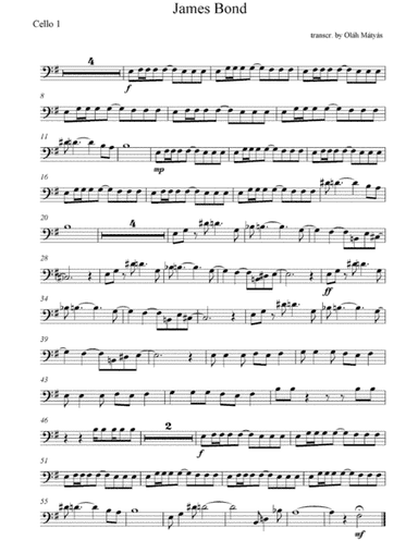 James Bond Theme (arr. Matyas Olah)