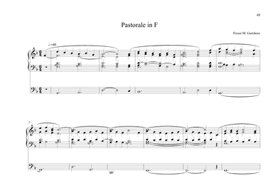 Pastorale in F