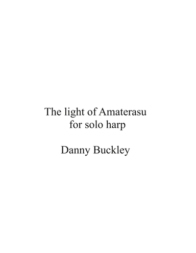 The light of Amaterasu