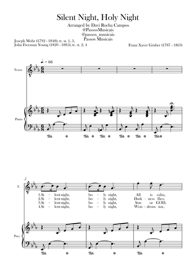Silent Night, Holy Night (arr. Davi Rocha Campos)