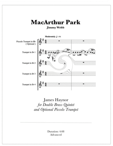 Macarthur Park (arr. James Haynor)