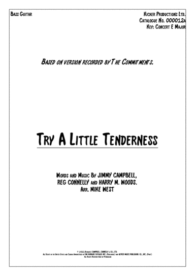 Try A Little Tenderness (arr. Mike West)