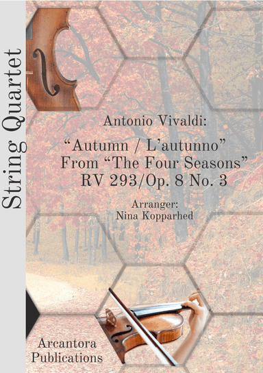 Vivaldi: Autumn (complete) for String Quartet (arr. Nina Kopparhed)