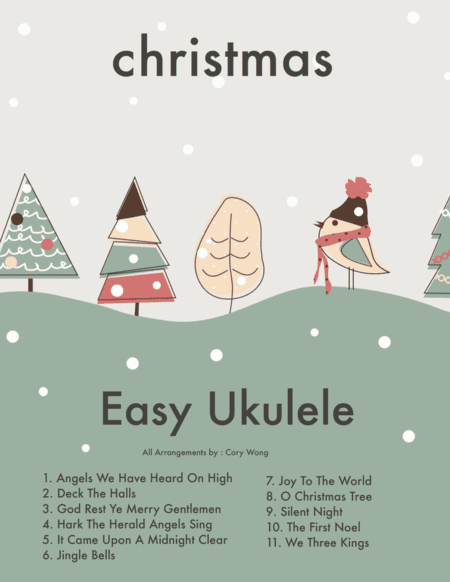 We Three Kings (Beginner Ukulele w/TAB) (arr. Roundwound Media)