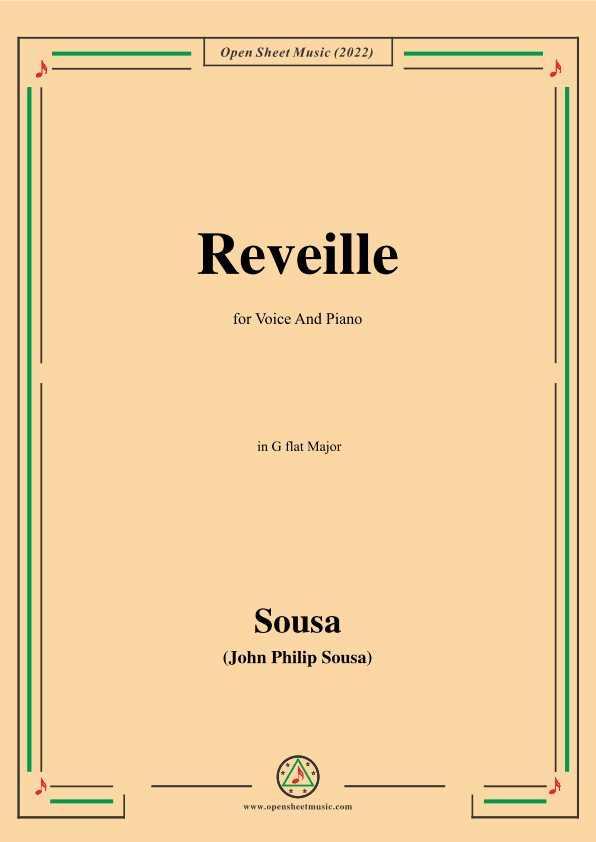 Sousa-Reveille,in G flat Major (arr. OSM Press)