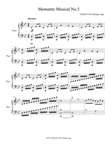 Musical Moment No.5