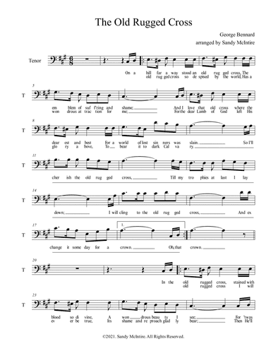 The Old Rugged Cross (arr. Sandy McIntire)