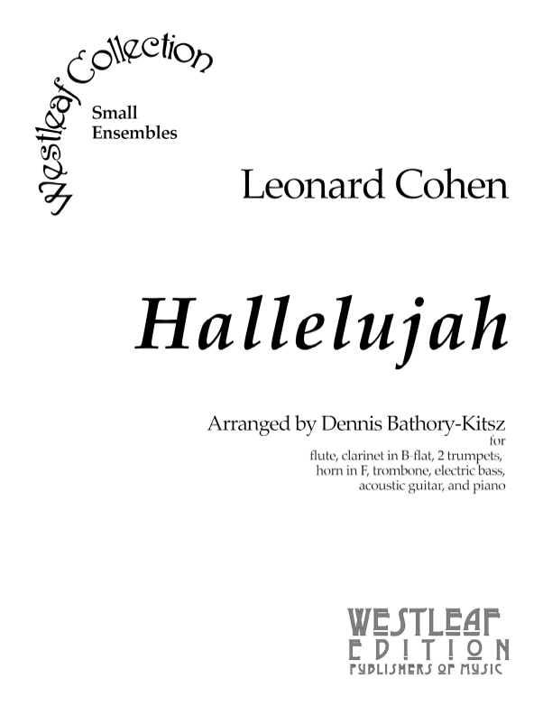 Hallelujah (arr. Dennis Bathory-Kitsz)