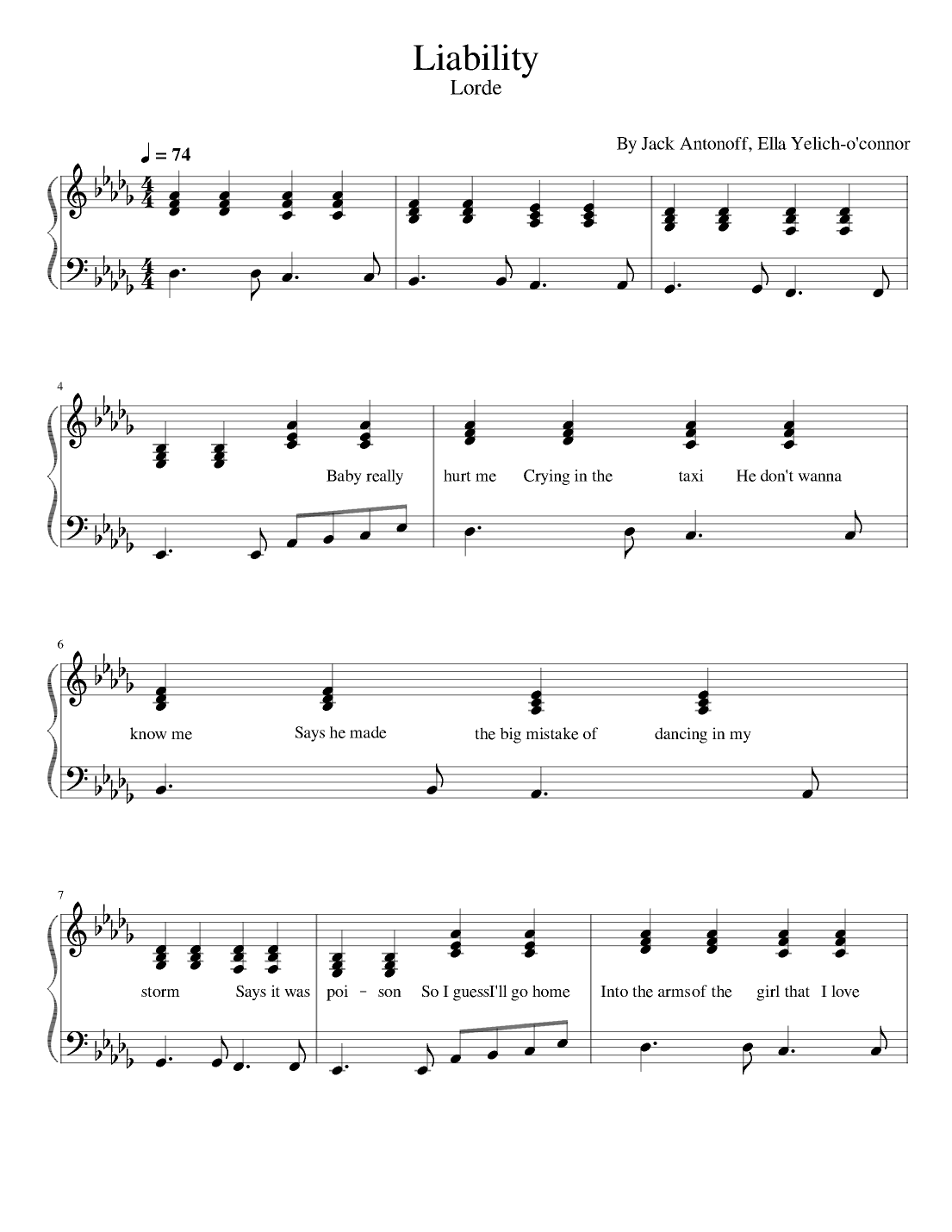 Liability (arr. poon)