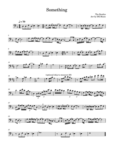 Something (arr. DK Music)