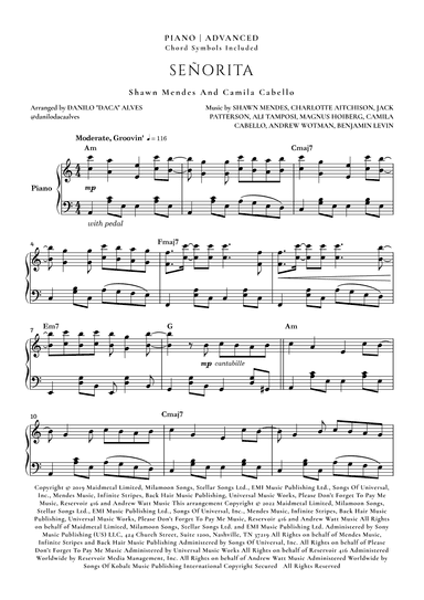 Señorita (arr. Danilo "Daca" Alves)