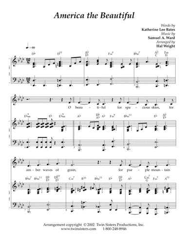 America The Beautiful (arr. Hal Wright)