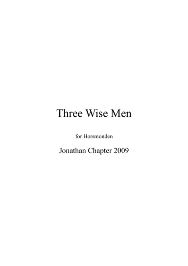Three Wise Men
