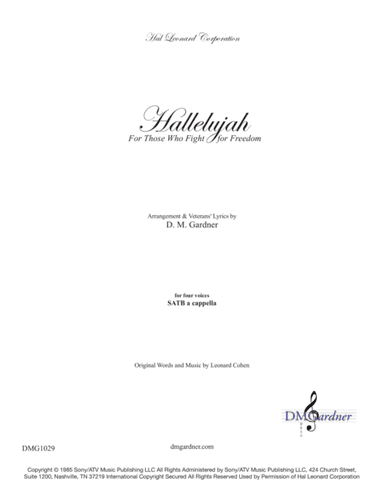 Hallelujah (arr. D. M. Gardner)