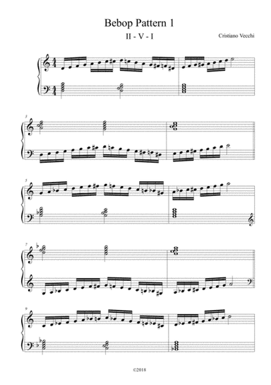 Bebop Pattern 1