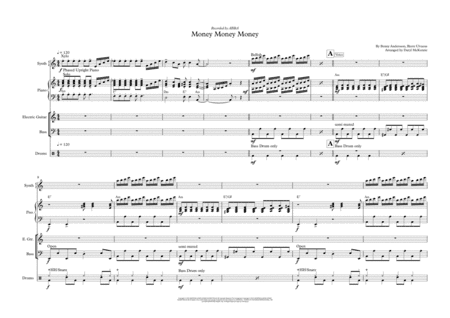 Money, Money, Money (arr. Daryl McKenzie)