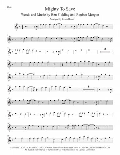 Mighty To Save (arr. Kevin Busse)