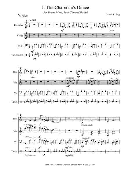 The Chapman's Dance