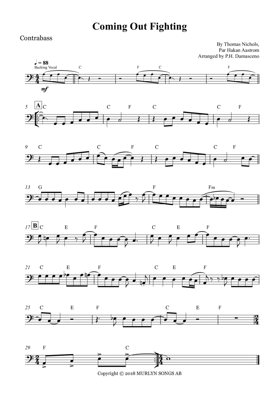 Coming Out Fighting (arr. P.H. Damasceno)