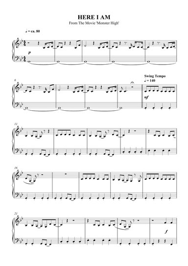 Here I Am (arr. SCMusic)