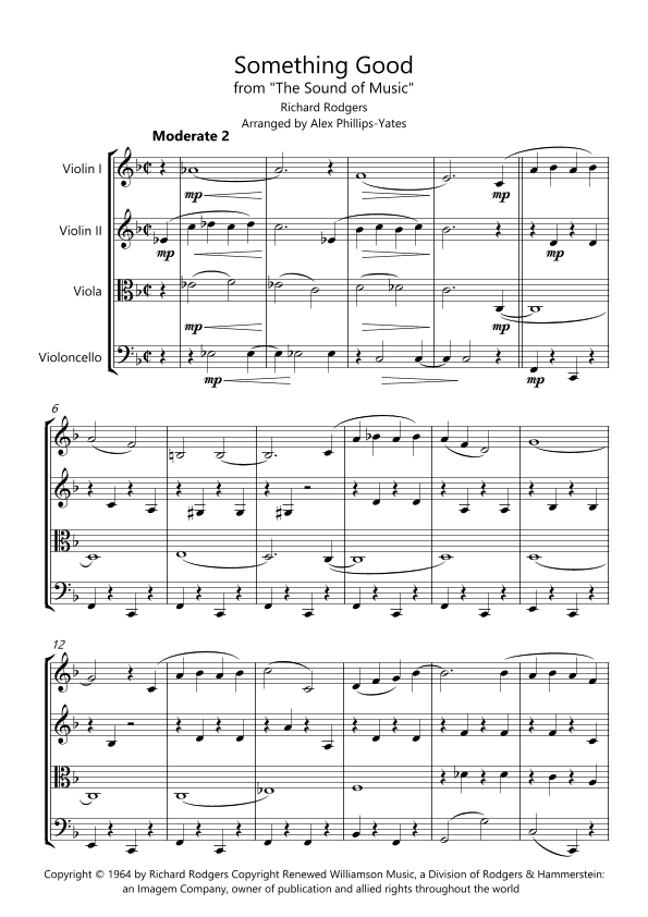 Something Good (arr. Alex Phillips-Yates)