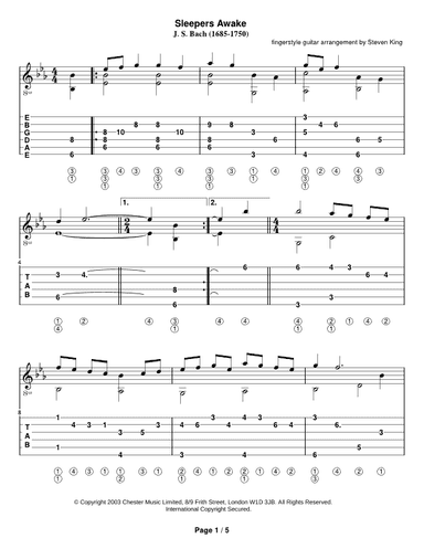 Sleepers, Awake! (from Cantata No. 140) (arr. Steven Michael King)
