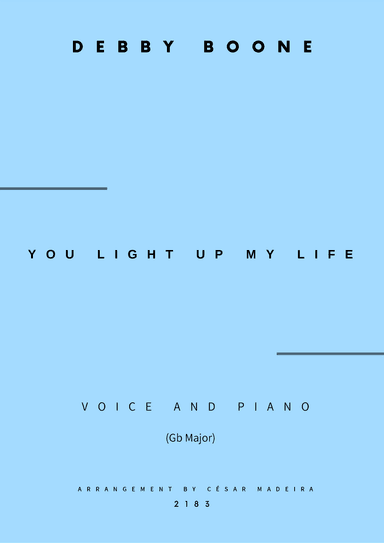 You Light Up My Life (arr. César Madeira)