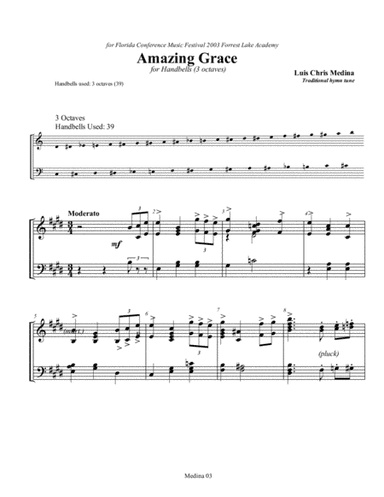 Amazing Grace (arr. Luis Chris Medina)