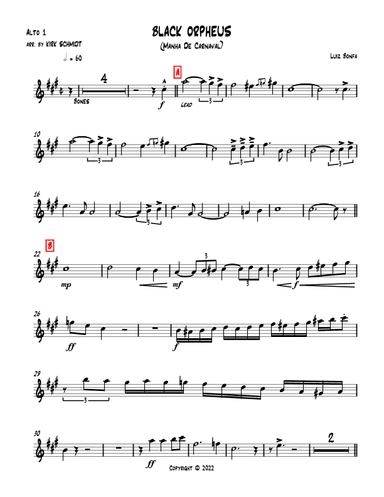 A Day In The Life Of A Fool (manha De Carnaval) (arr. Kirk Schmidt)
